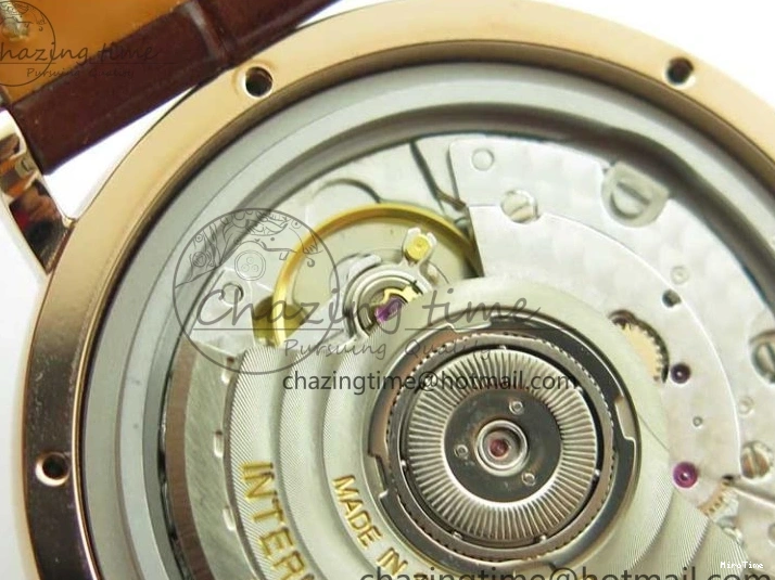 MIROTIME 0429 Portofino 37mm RG V7F 1:1 Best Edition Gray Dial on Deep Brown Leather Strap A SunProtective 7090